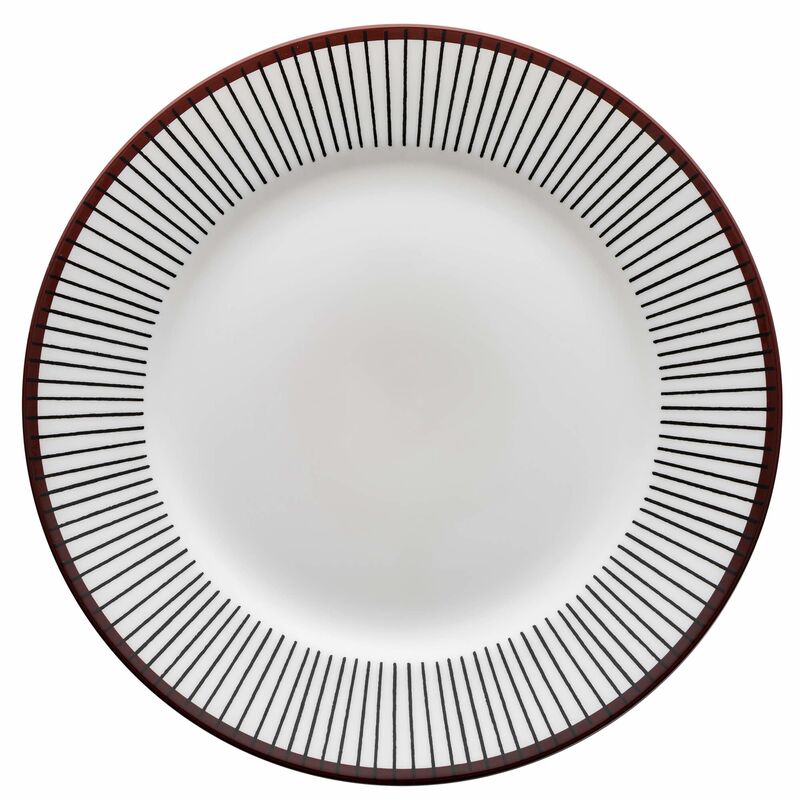 Ribb tallerken, 28 cm