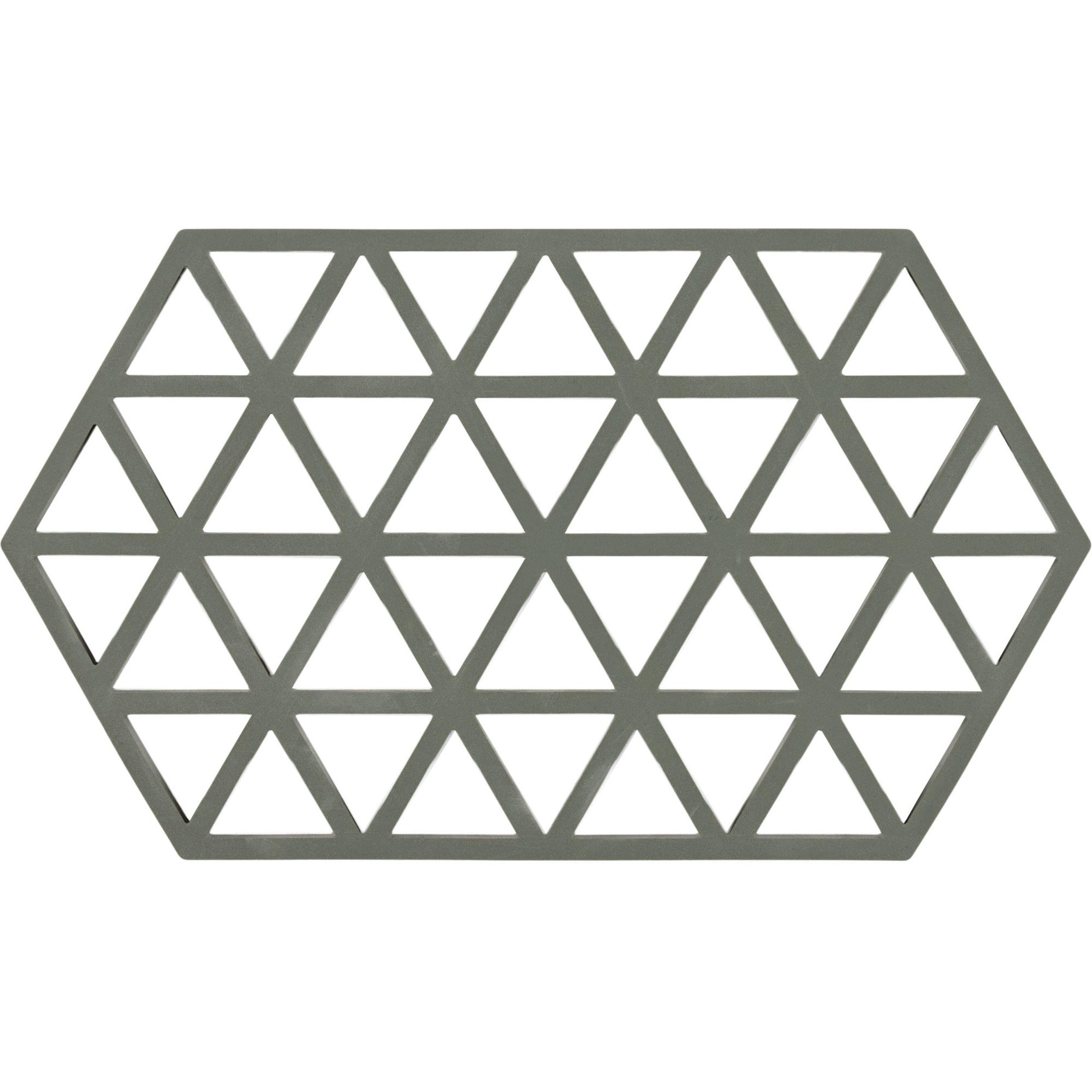Triangles grytunderlägg, 24 cm, olive green