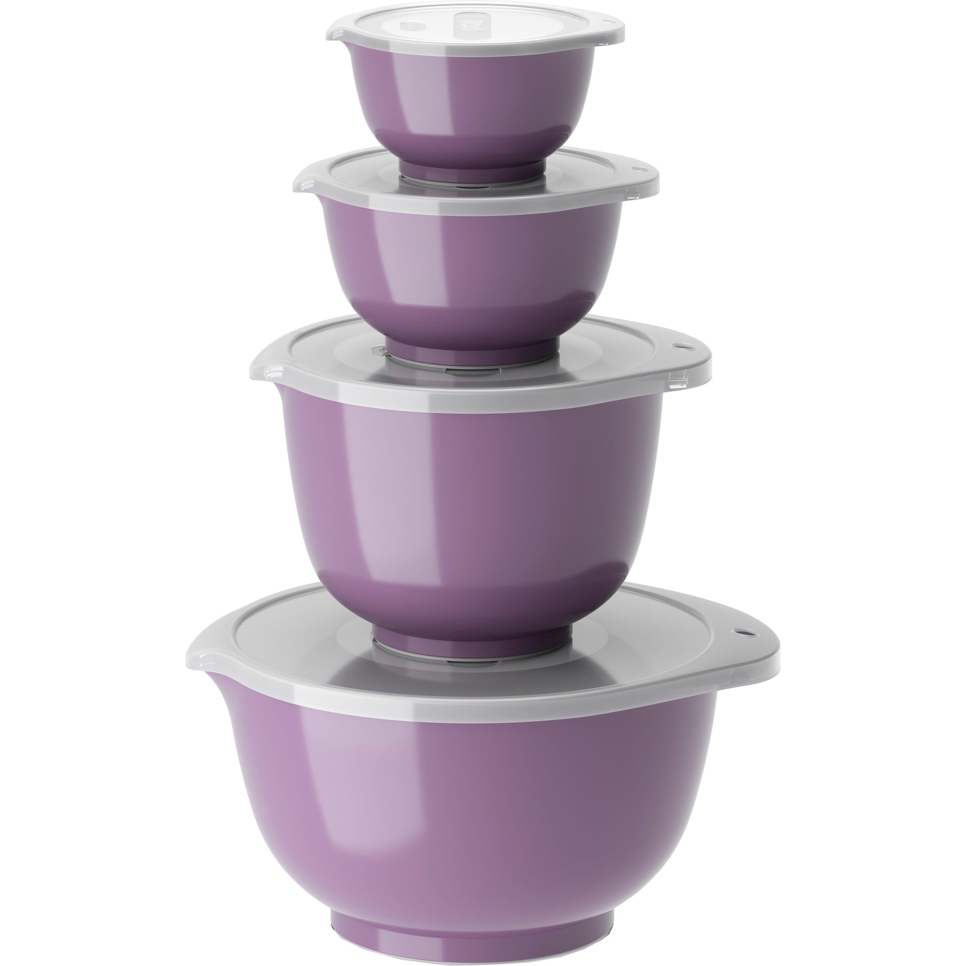 NEW Margrethe skålset 0,25 + 0,5 + 1,5 + 3 liter, lavender