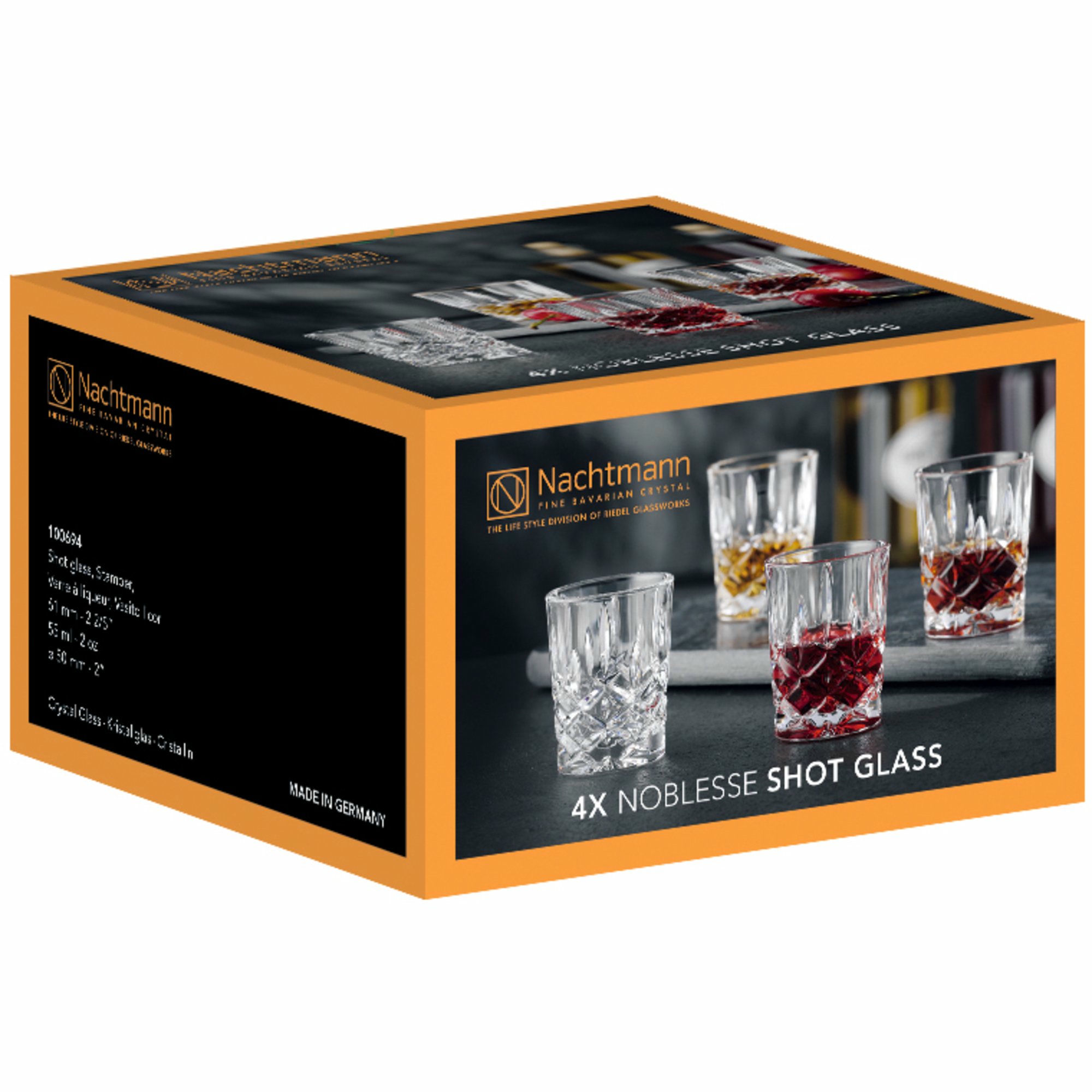 Alternativ bild 1 för Nachtmann Noblesse Shotglas 4-pack