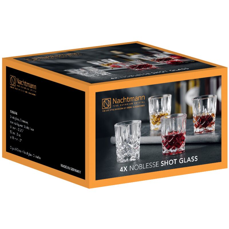 Noblesse Shotglass 4-pk