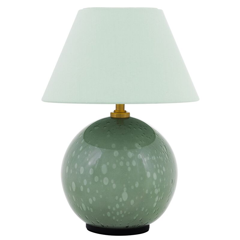 Iris bærbar bordlampe, grønn