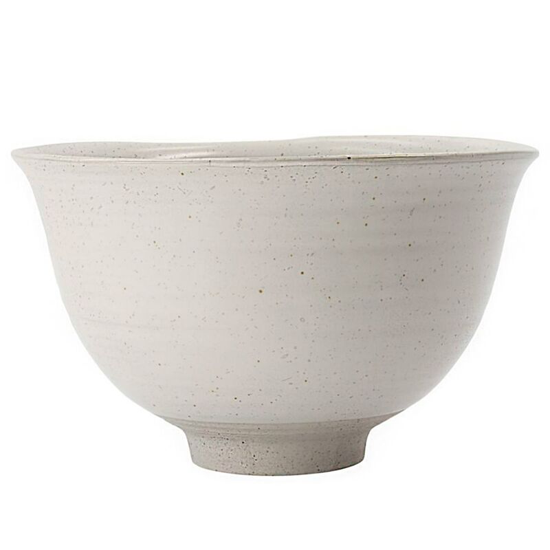 Pion iso kulho, harmaa/valkoinen