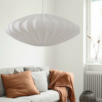 Ellipse taklampa, 65 cm, vit