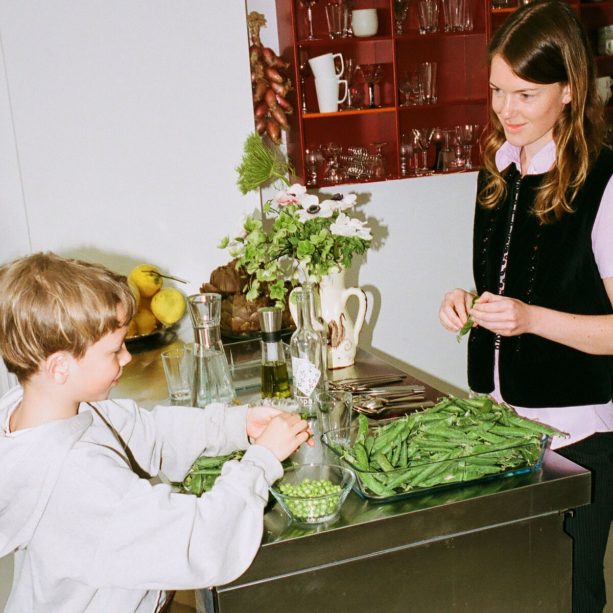 oljesprayflaska 14 cl, svart/stål