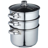 Ångkokare 4 delar 18 cm.