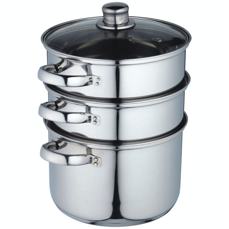 Ångkokare 4 delar 18 cm.