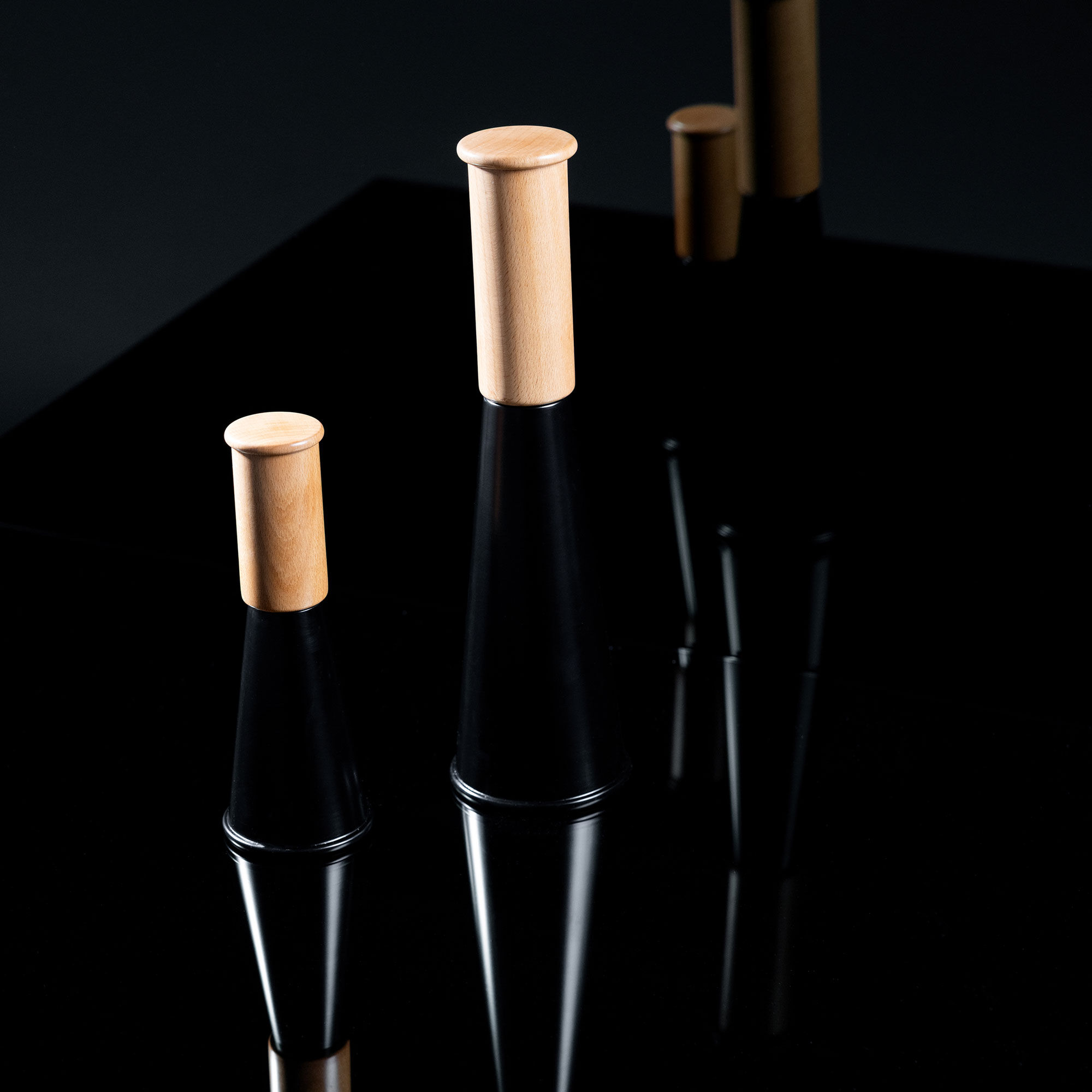 Gurken salt- och pepparkvarn large, svart