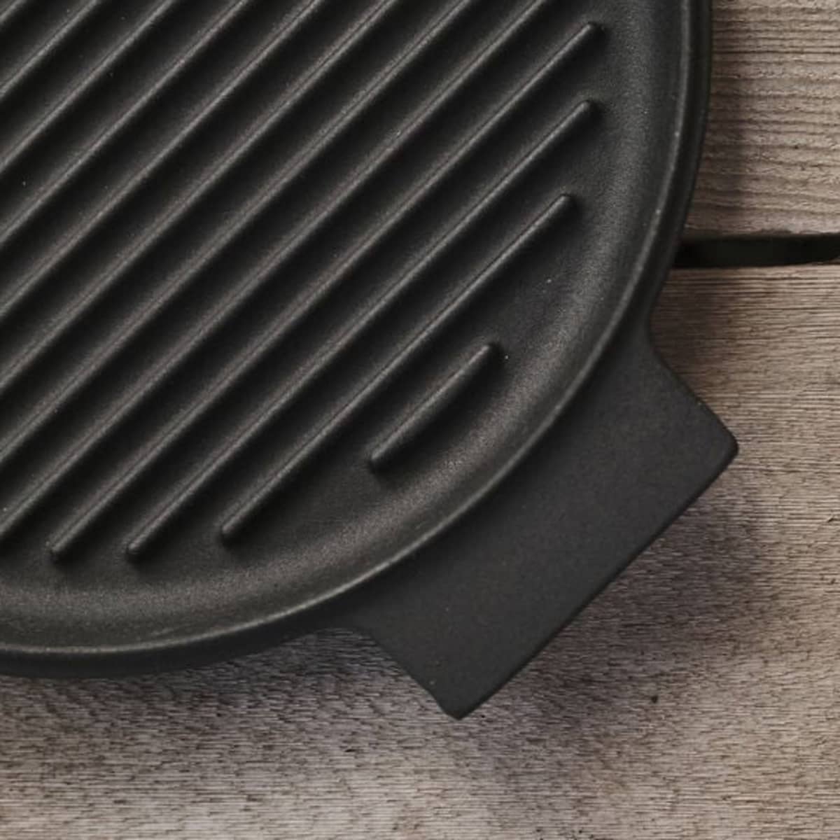Grillpande i støbejern, 28cm.