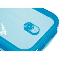 Glaslåda 1000ml Rektangulär med ventilation