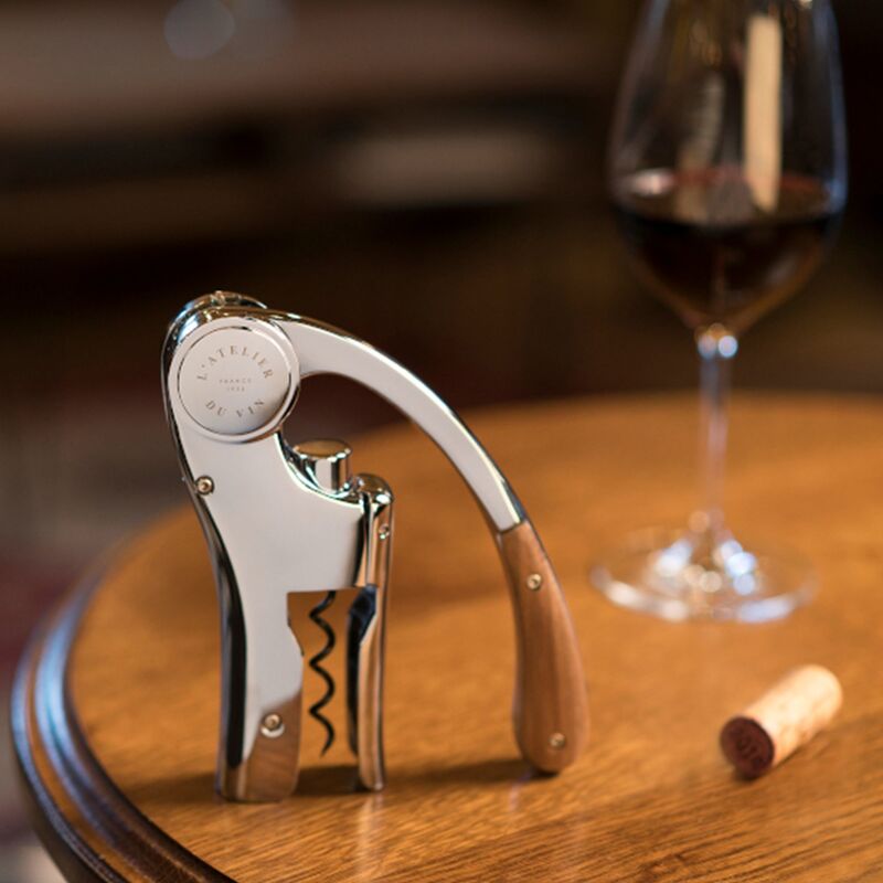 Oeno Motion Wood & Chrome korkkiruuvi