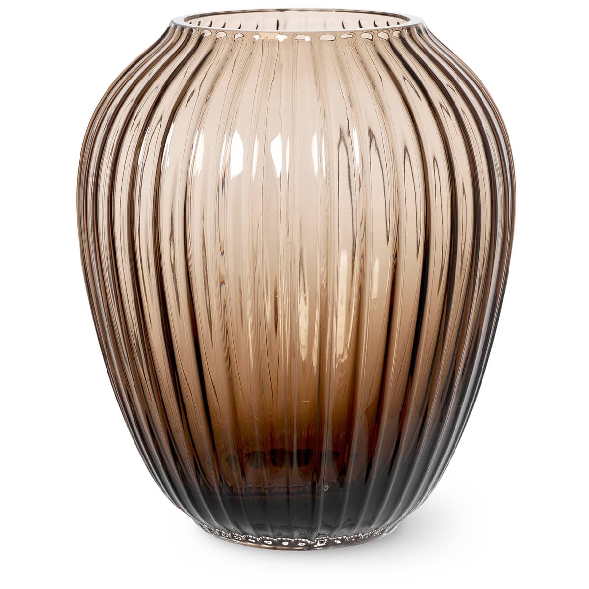 Hammershøi vase, 18.5 cm, valnøtt