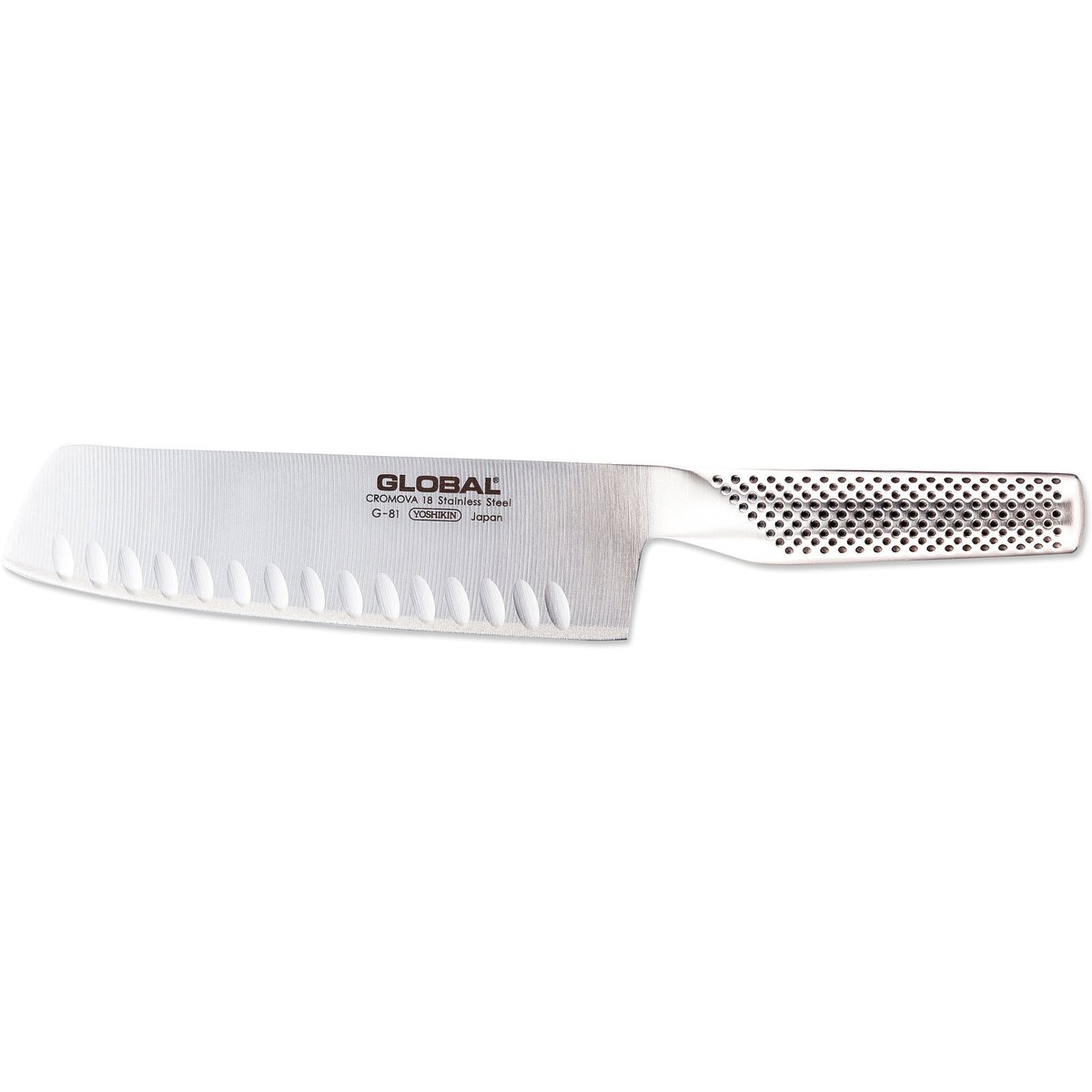 G-81 Grønnsakskniv Olivenslipt 18 cm