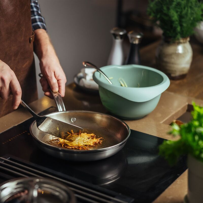 Røreskål 2,5 liter, mint/hvid