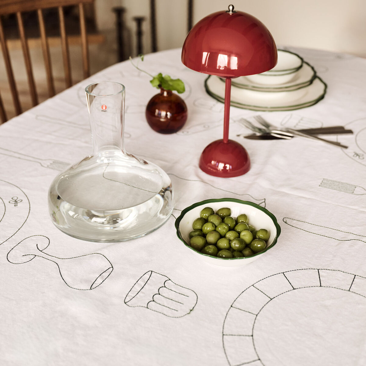 La Tavola dug 140x240 cm, off white