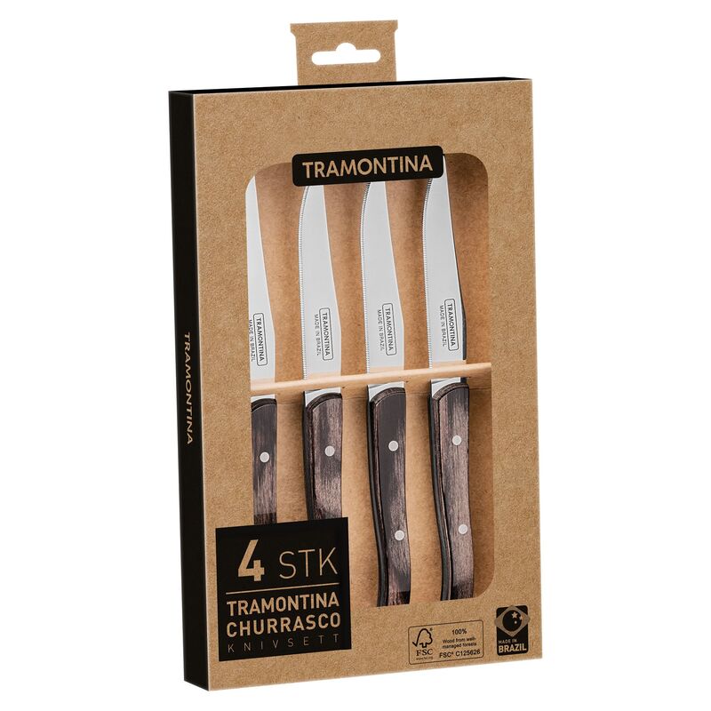 Churrasco knivset 4 delar