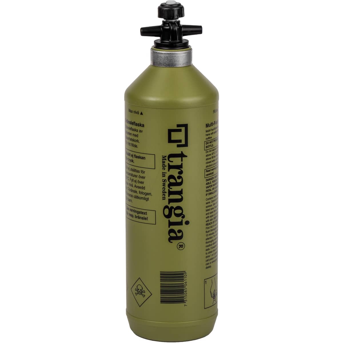 Brenselflaske, 1 L, olive