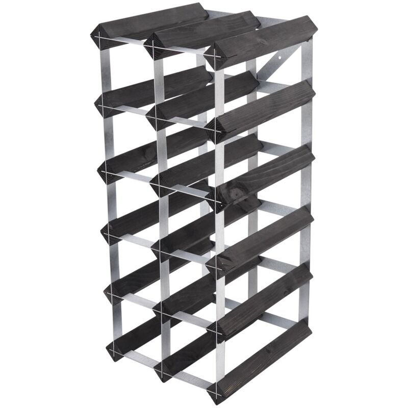 Vinstativ Black Ash 15 Flasker