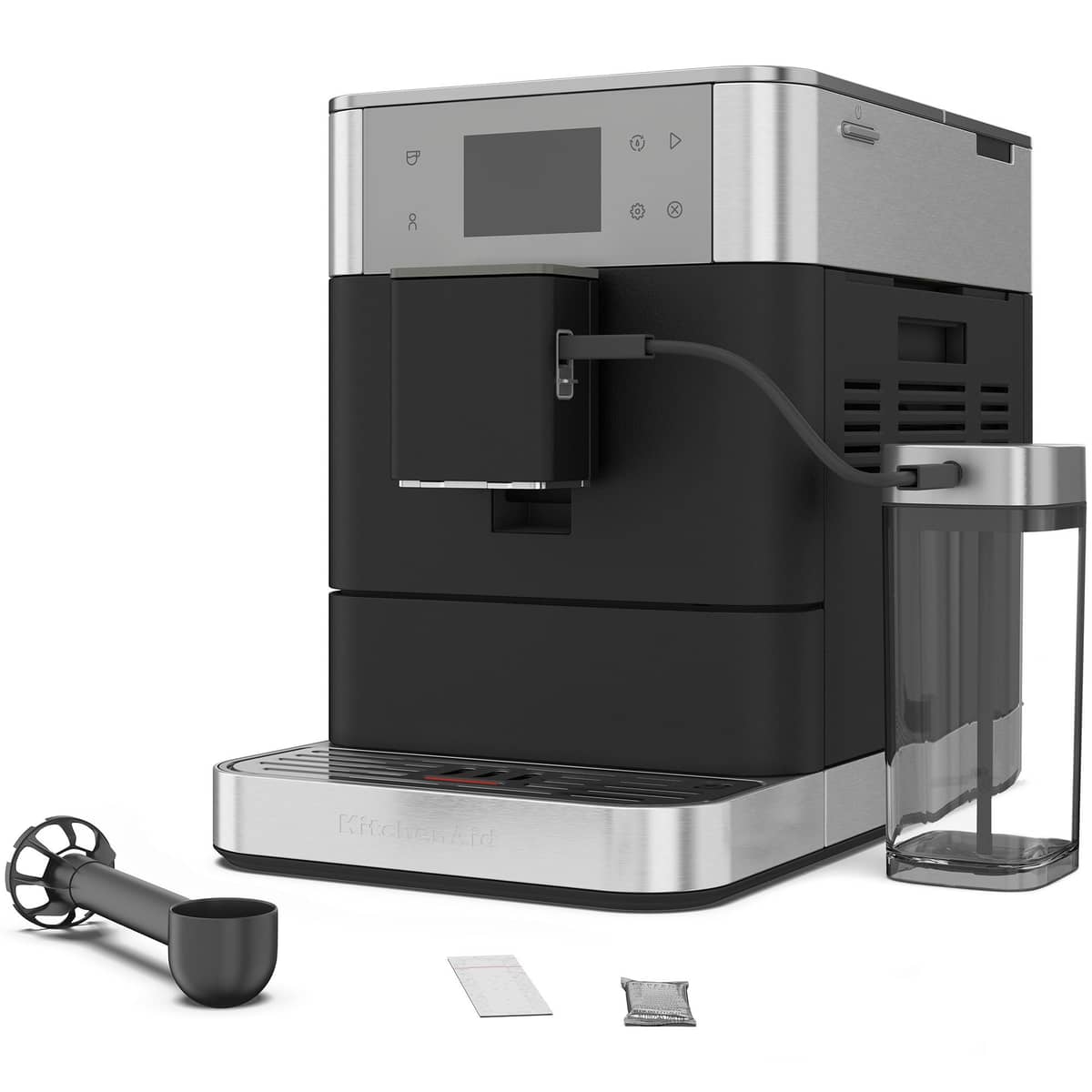 KF7 espressomaskine, cast iron black