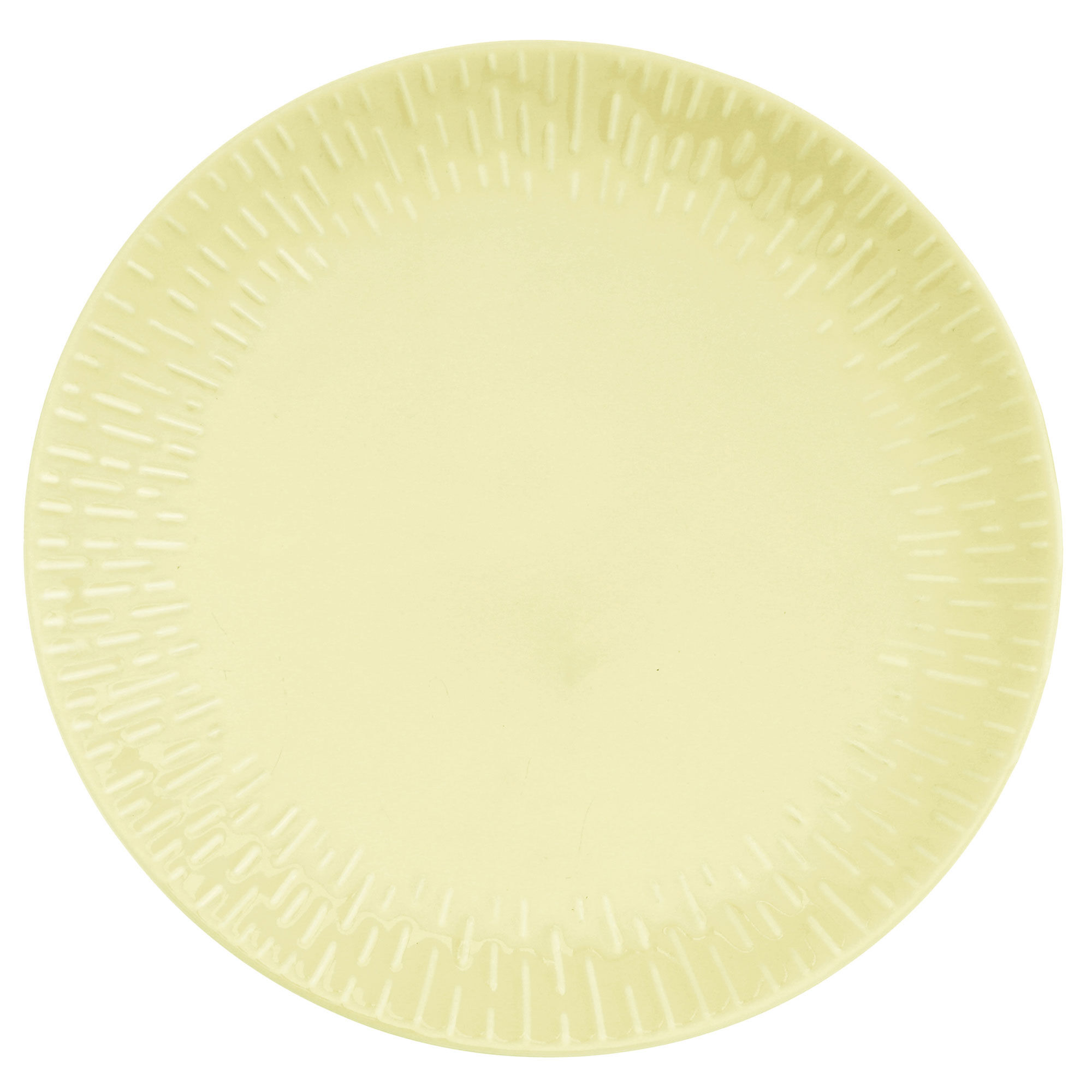 Aida Confetti middagstallerken 27,5 cm, lemon