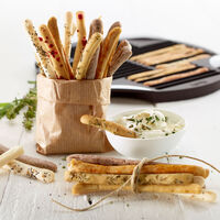 Silikonform för brödpinnar, brun