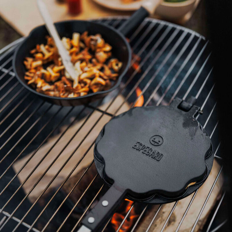 Våffeljärn gjutjärn