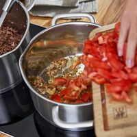 TrueFlow True Flow grytset 4 delar + 4 lock, rostfritt stål