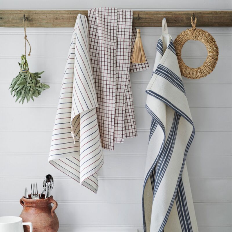 kökshandduk 50x70 cm, terracotta