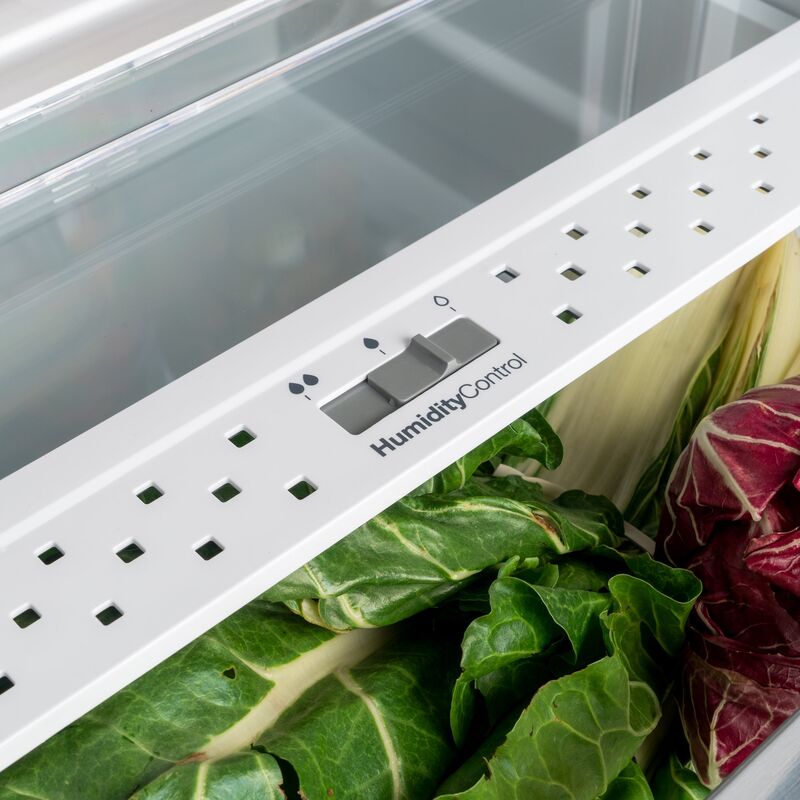 Master fristående køle-/fryseskab 186 cm, rustfrit stål