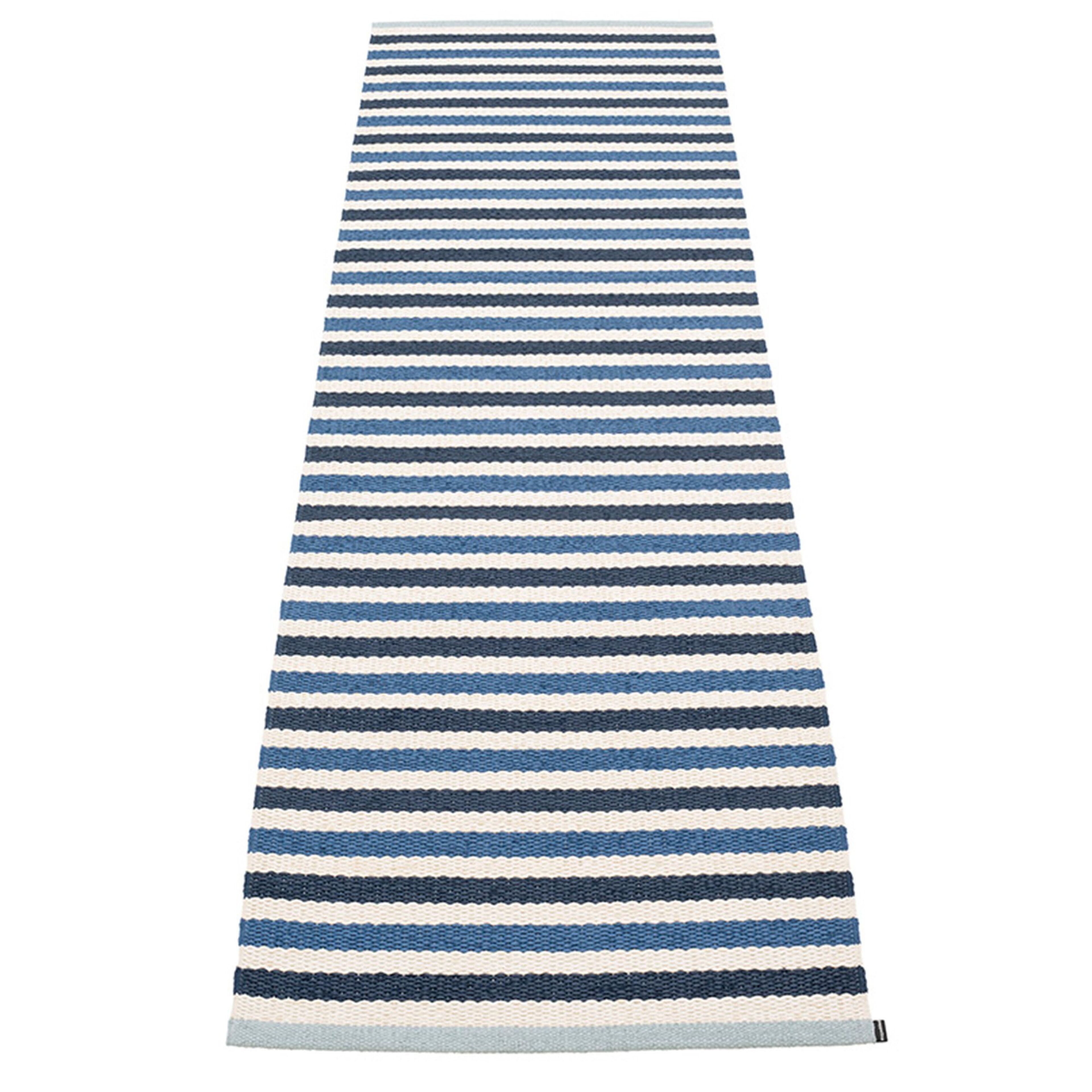 Teo matta 70 cm x 240 cm, denim/blue/vanilla