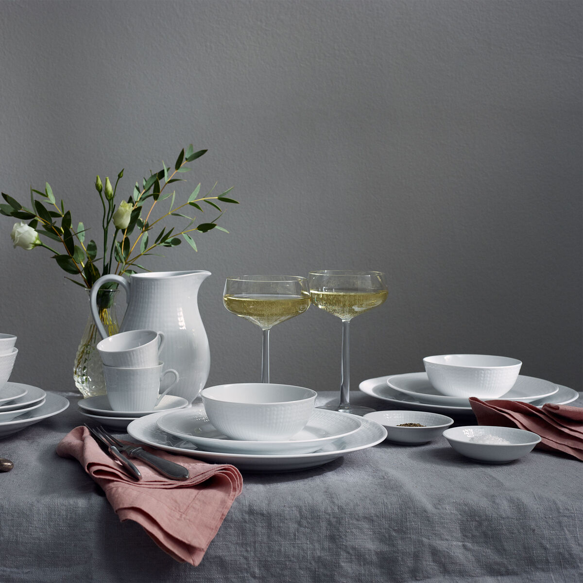 Swedish Grace skål 10 cl snø