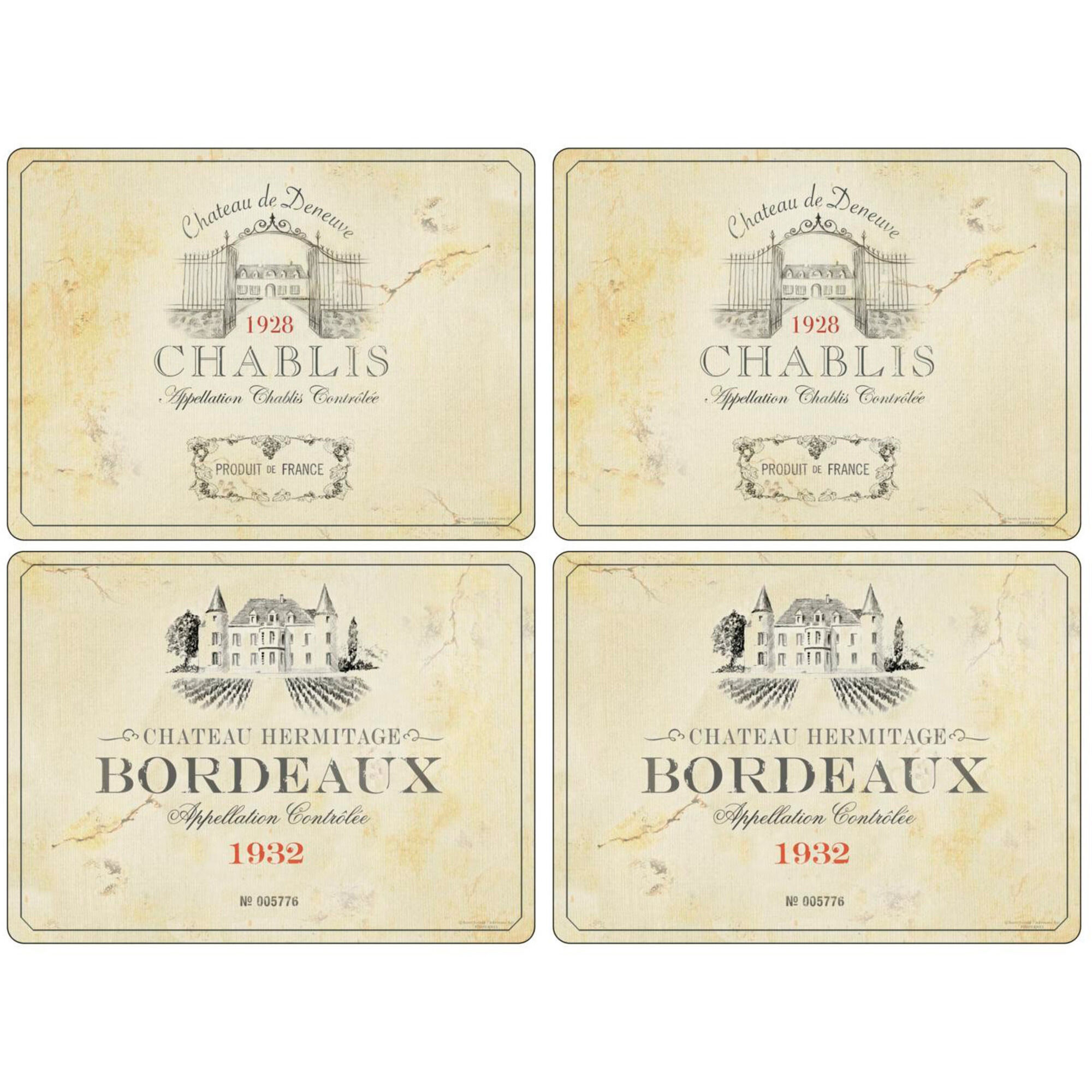 Vin de France Kuvertbrikke 4-pack
