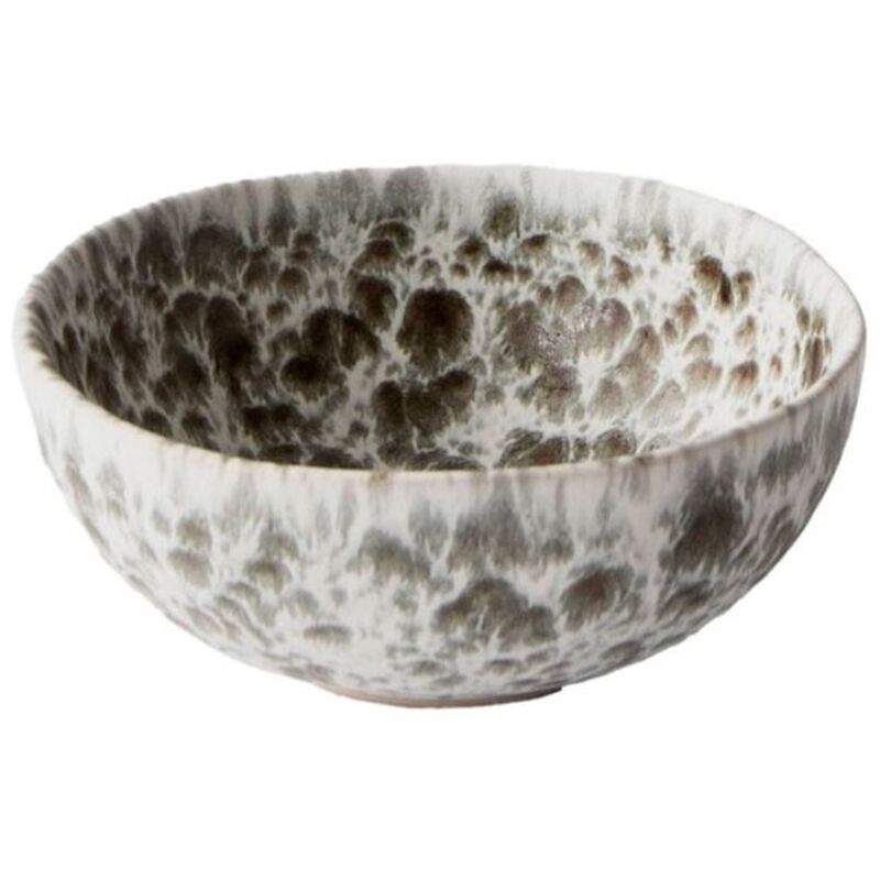 Rivoli Mini skål, green splatter