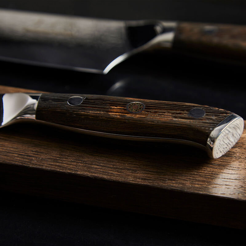 Wengé knivsett, kokkekniv 32 cm + universalkniv 24 cm