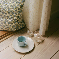 Confetti desserttallerken 21 cm, vanilla