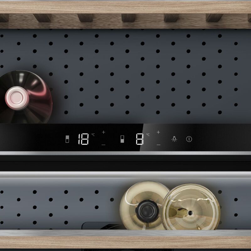 KW36KATGA iQ500 viinikaappi, blacksteel