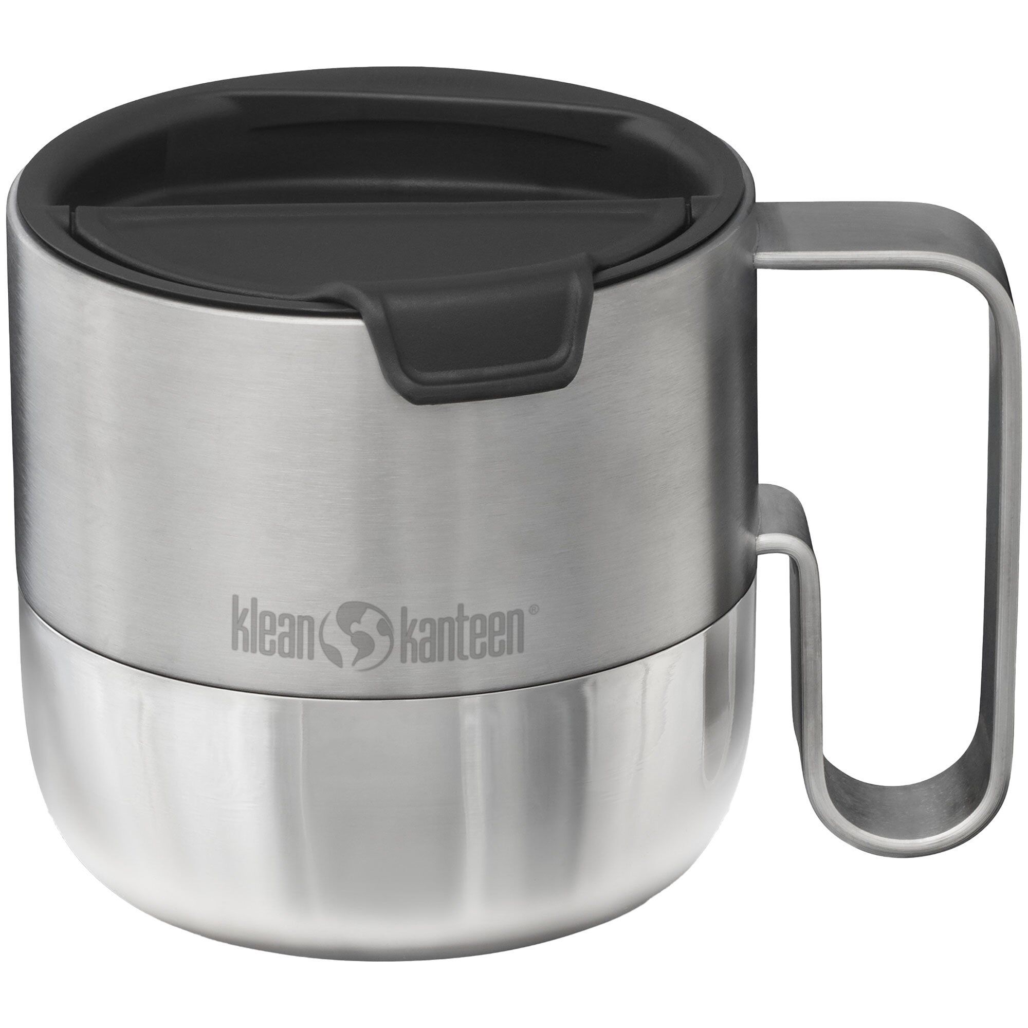 Klean Kanteen - Rise kopp 41 cl med flipplokk børstet stål