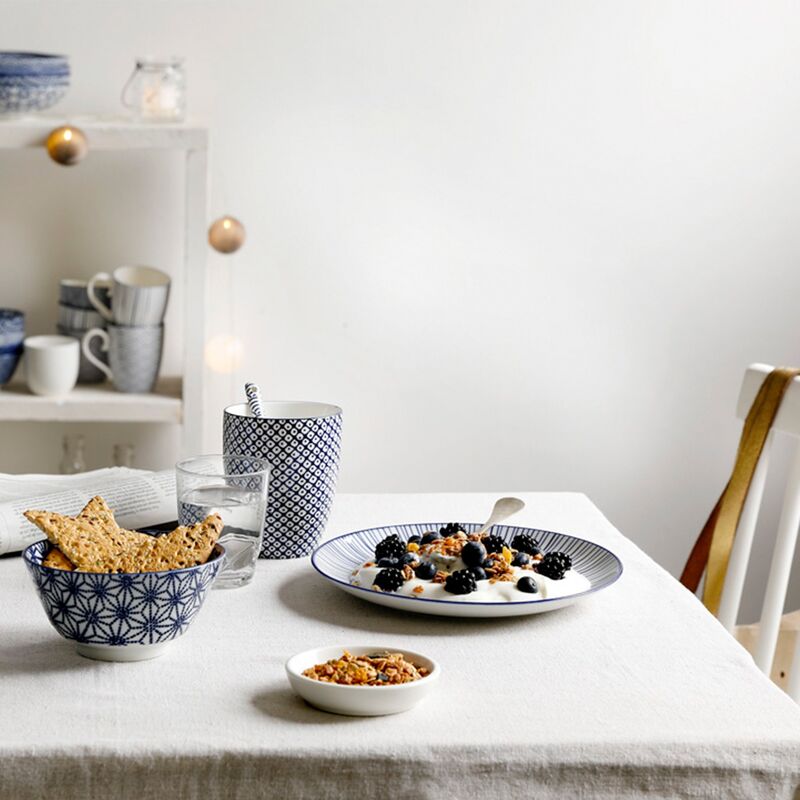 Nippon Blue tallerken 4 stk.