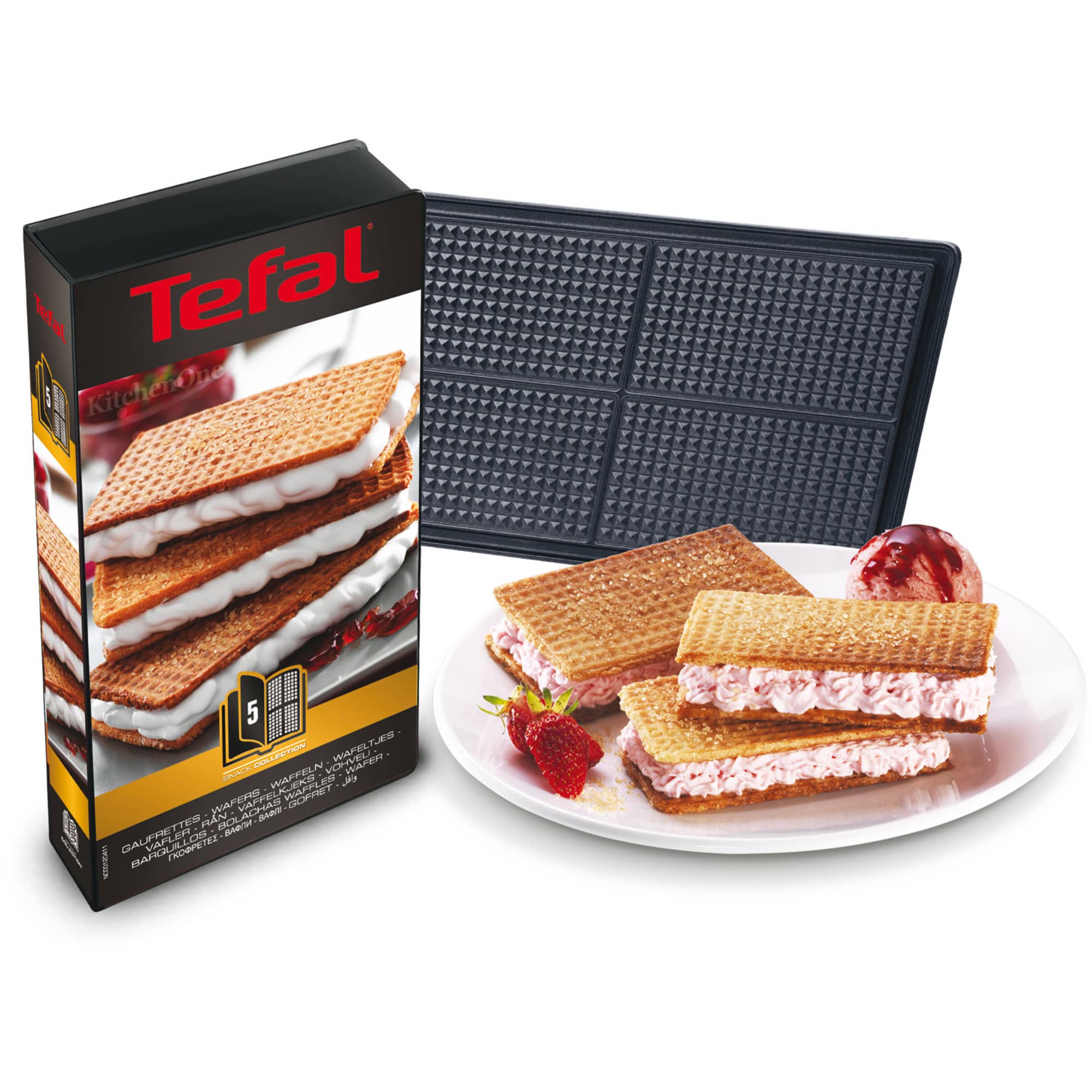 Alternativ bild 0 för Tefal Snack Collection plattor: Våfflor (5)