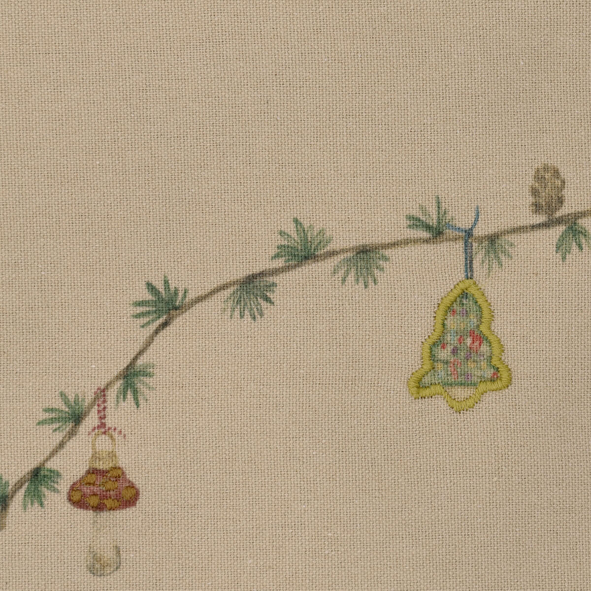 Kähler Hammershøi Christmas Juledug 150x370 cm, sand