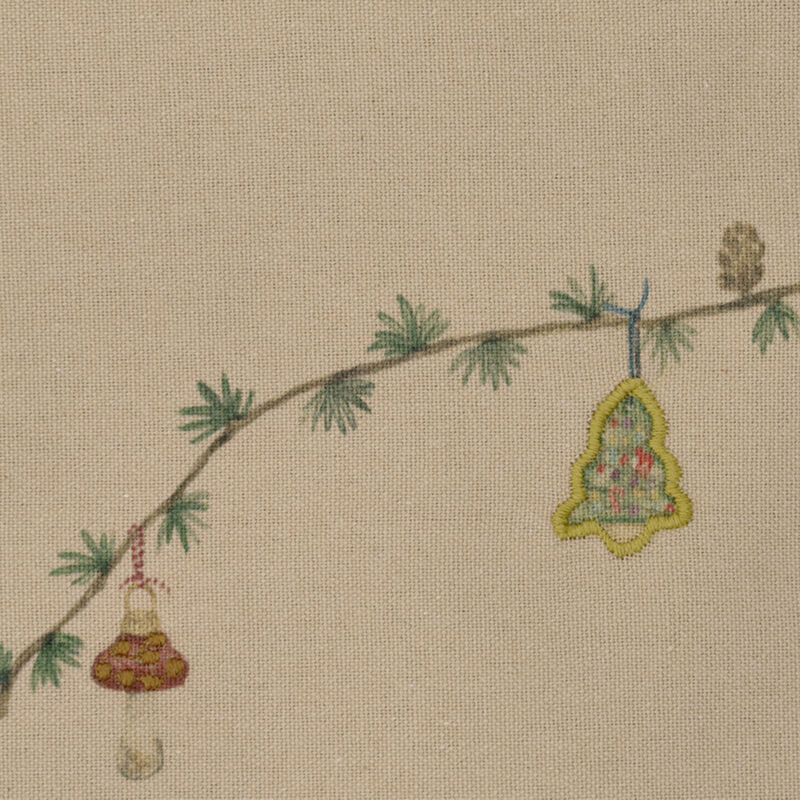 Kähler Hammershøi Christmas duk 150 × 370 cm, sand