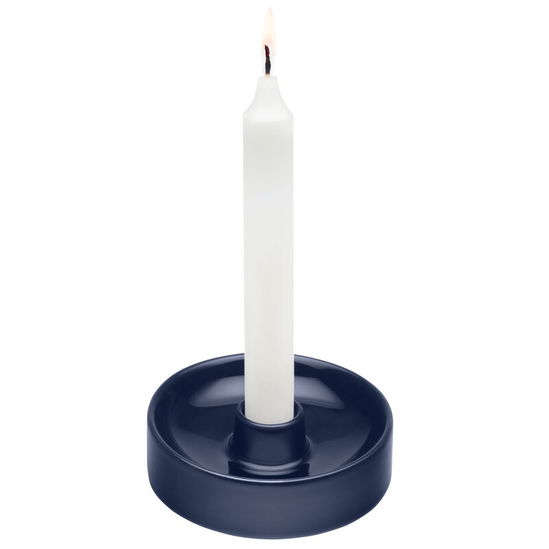 Kirnu lysestake 11x3,5 cm, blå