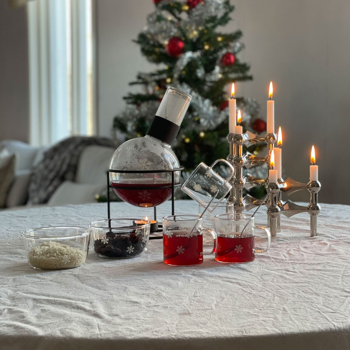 Snöstjärna glöggkolv 1,3 liter