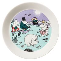 Arabia Päivä rannalla muumilautanen 19 cm