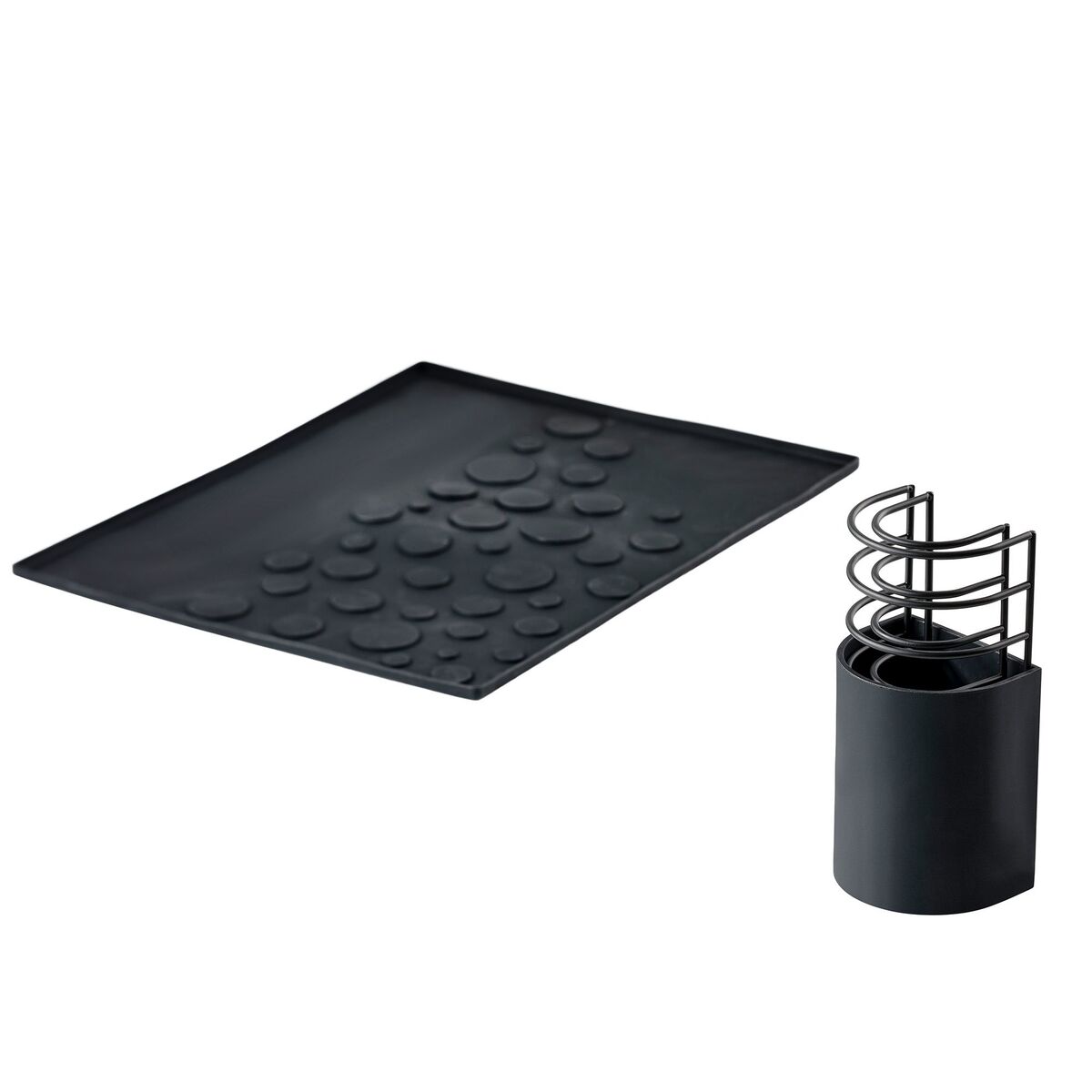 DIISH astiankuivatussetti, musta