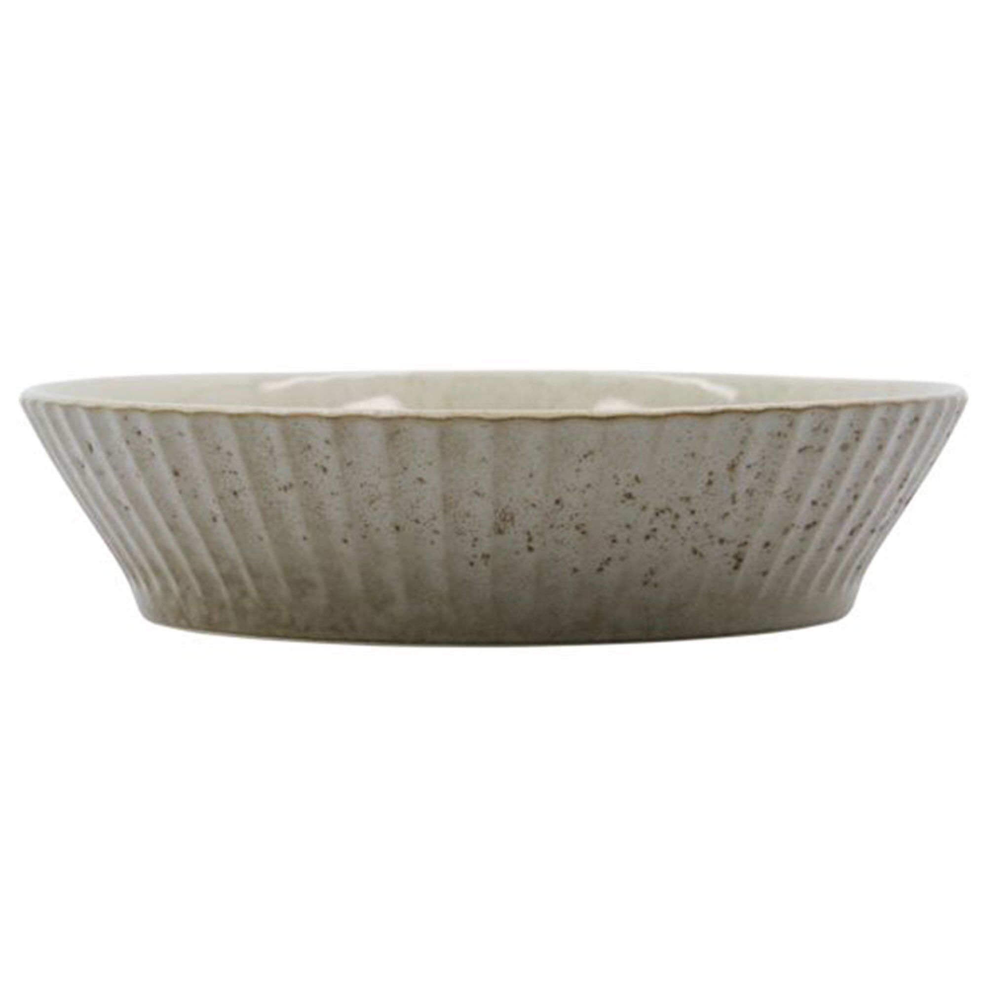 House Doctor - Pleat bolle 17,5 cm grå/brun