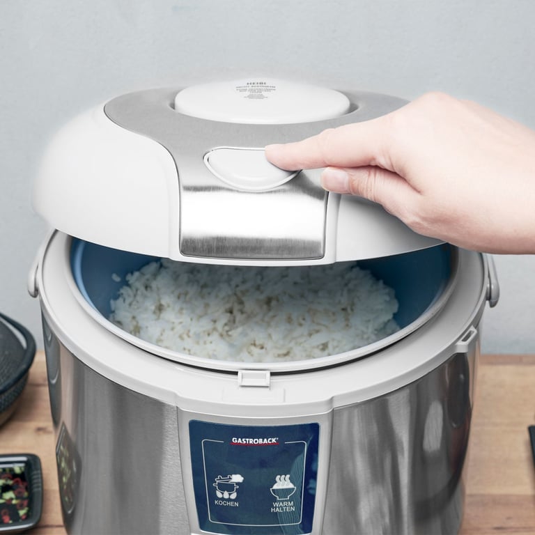 Design Pro riskoker 5 liter, rustfritt stål