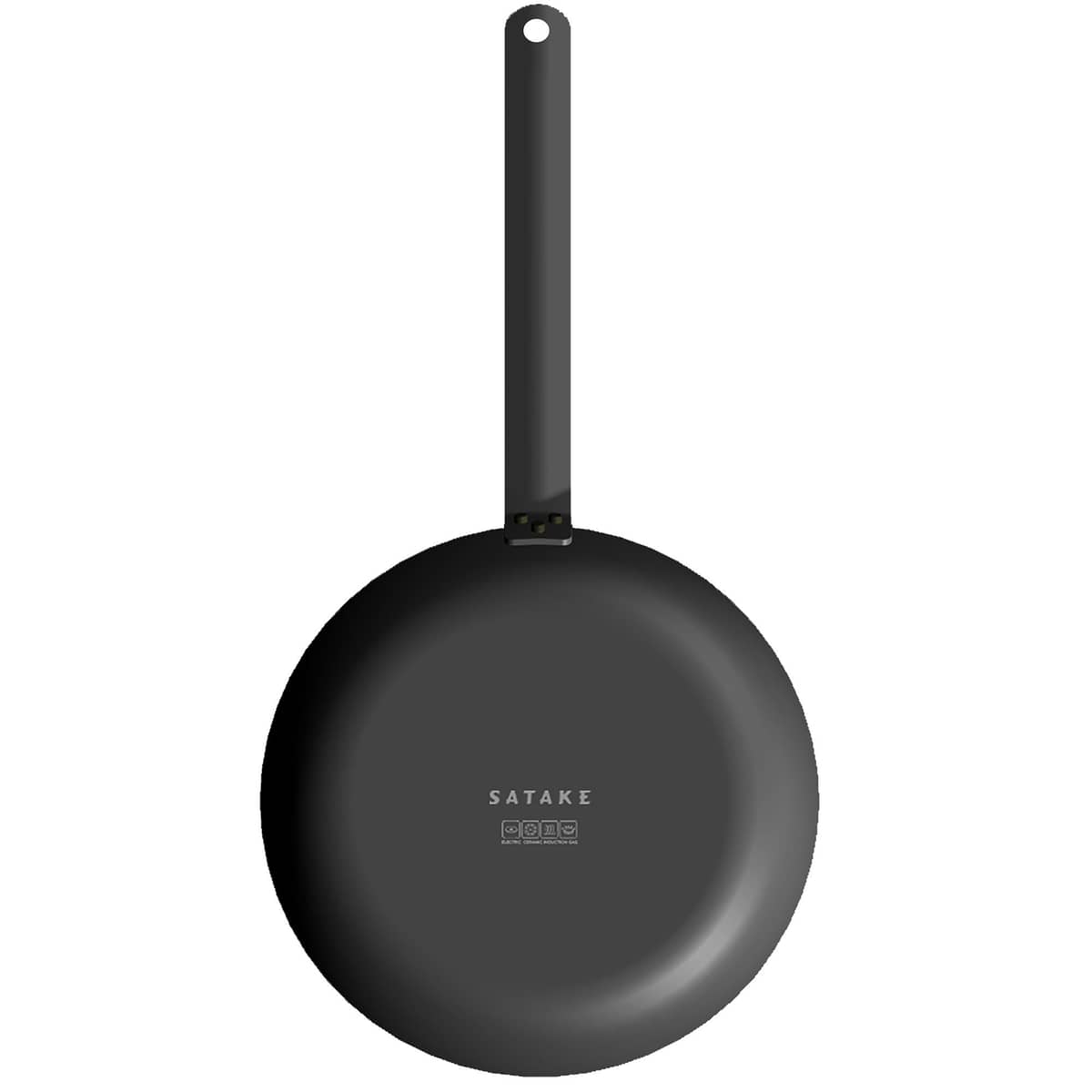 Hiiliteräspannu 24 cm