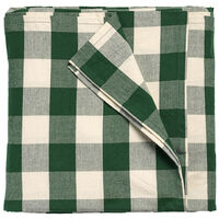 Elsa dug 330×145 cm, grøn/beige