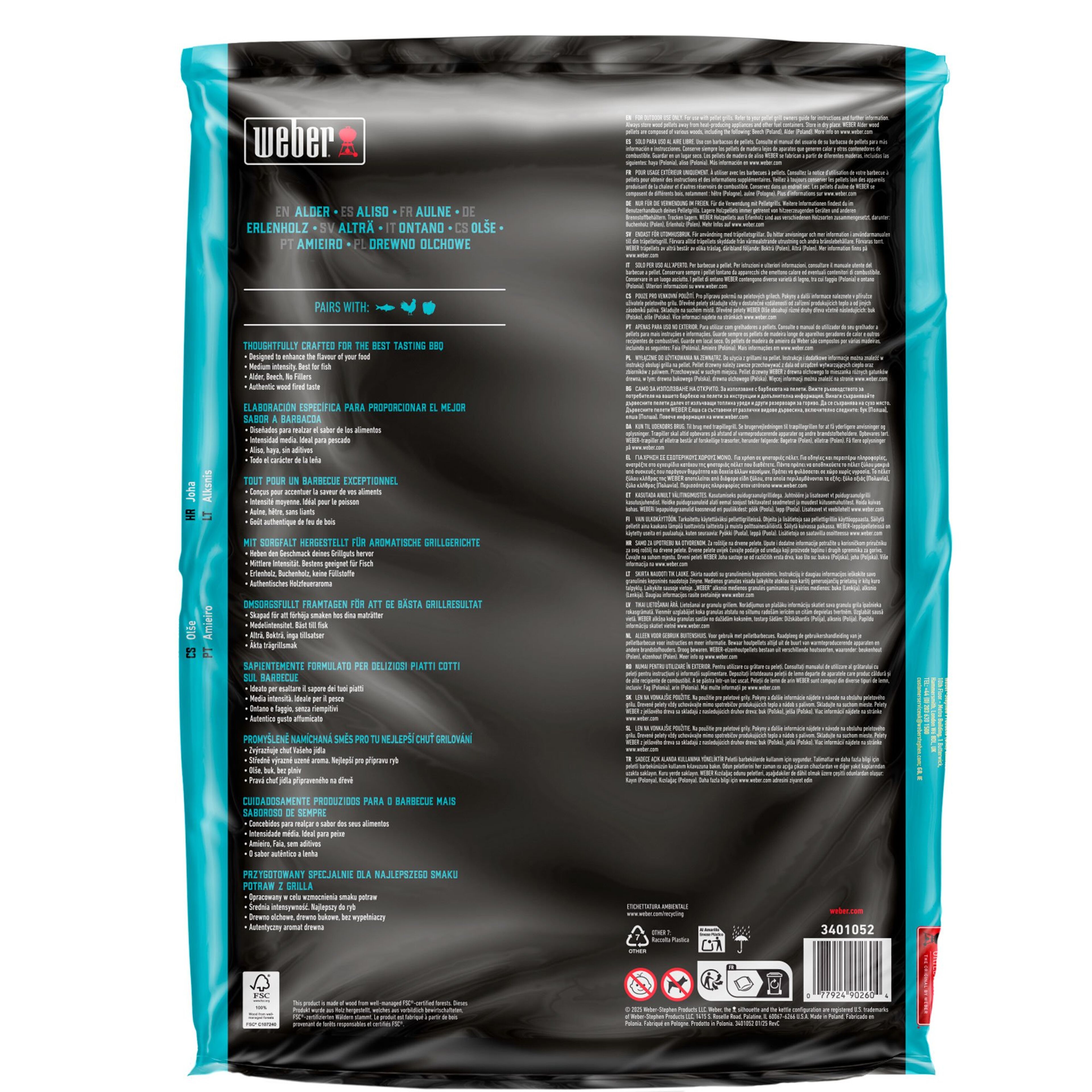 Træpiller – Elletræ 8 kg